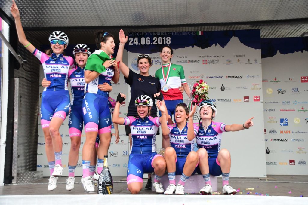 Valcar-Pbm: Marta Cavalli campionessa italiana ciclismo su strada Elite.