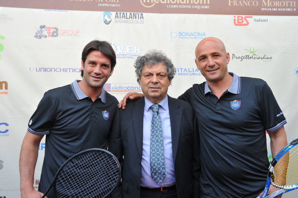 Tennis 2018, l’ex difensore dell’Inter di Mourinho, Cristian Chivu ha «debuttato» a Cividino
