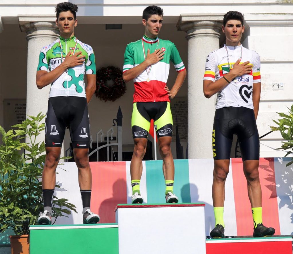 Samuele Rubino campione italiano Juniores. Il Team LVF brinda al tricolore