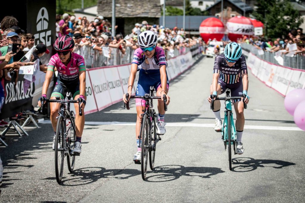 Giro Rosa: AsjaPaladin (13/a) è la miglior italiana nella prima tappa di montagna