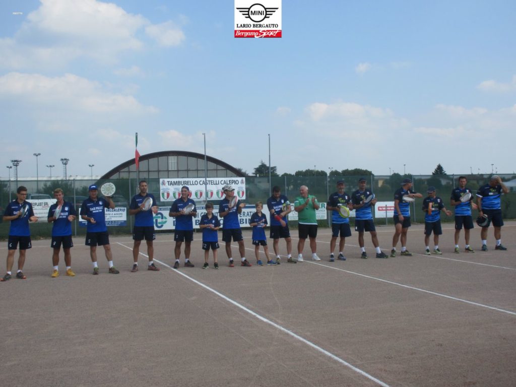 Tamburello, Arcene vince il derby di Castelli Calepio e mantiene la seconda posizione