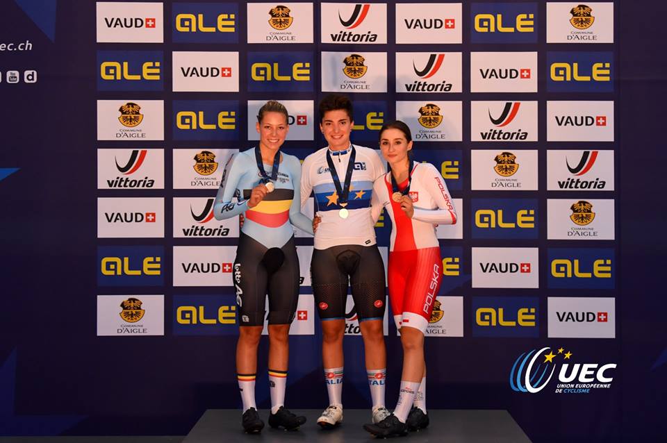 Atlete Valcar-PBM: ancora due ori europei per la junior Gloria Scarsi, argento per la under 23 Miriam Vece