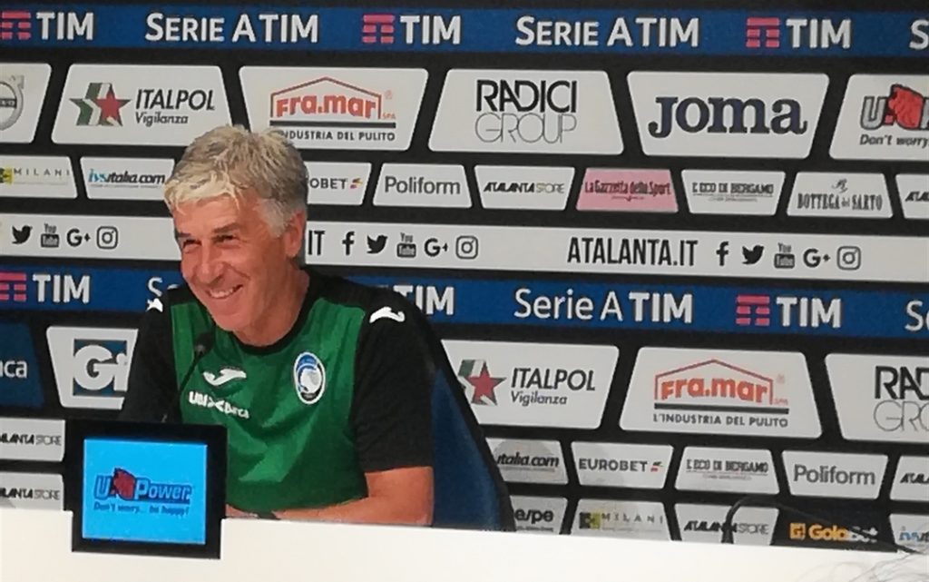 Atalanta, Gasperini: “Pronti per infrangere il tabù-esordio. In porta? gioca Gollini”