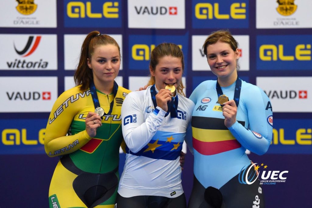 Miriam Vece (Valcar-PBM): oro europeo storico per l’Italia nella velocità