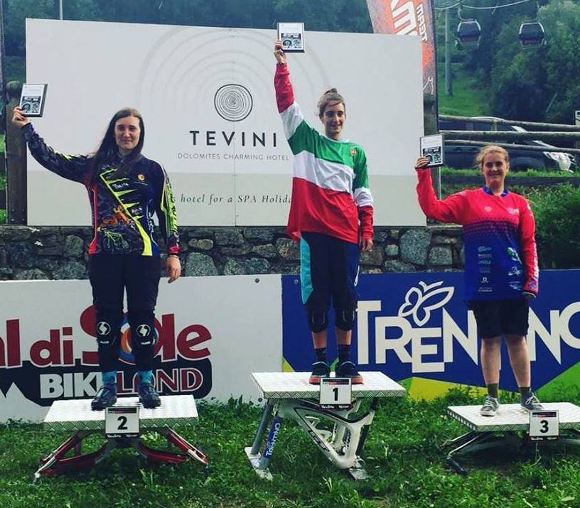 Samantha Pesenti del Team Le Marmotte è vice campionessa italiana di 4X