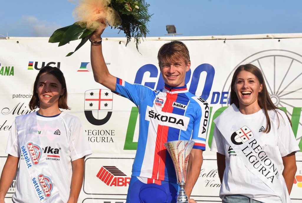 Karel Vacek (Team F.lli Giorgi) vince la cronoscalata del Giro della Lunigiana