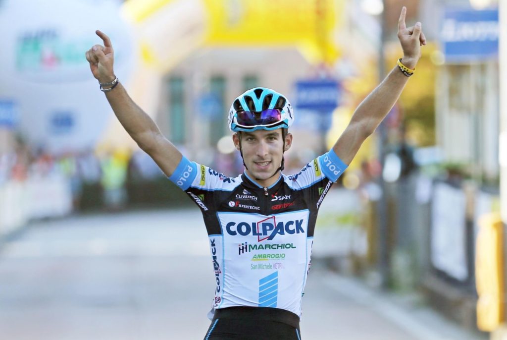 Davide Baldaccini vince la Astico-Brenta   