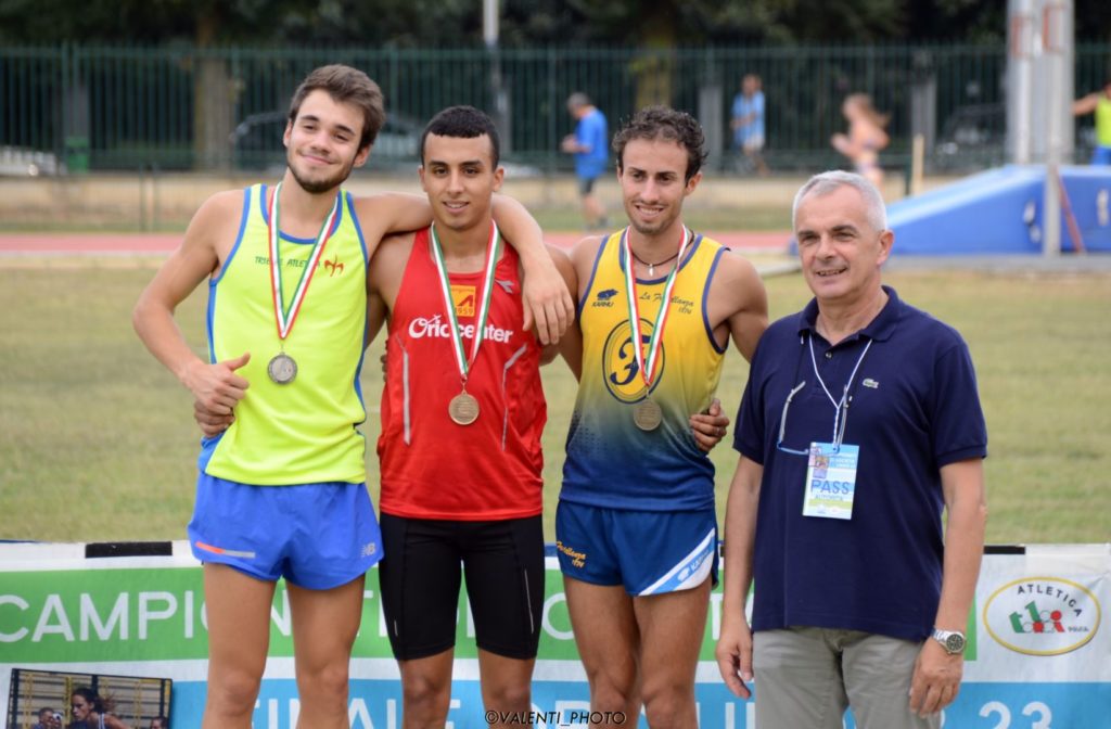 Doppia vittoria del mezzofondista Abdelhakim Elliasmine alla finale nazionale del campionato di società under 23