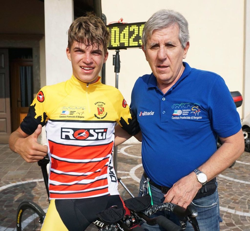 Mathias Vacek mattatore anche alla Cronoscalata Almenno-Albenza