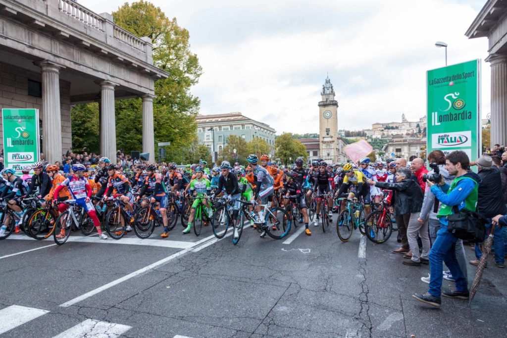 Il Lombardia 2018 domani il via da Bergamo