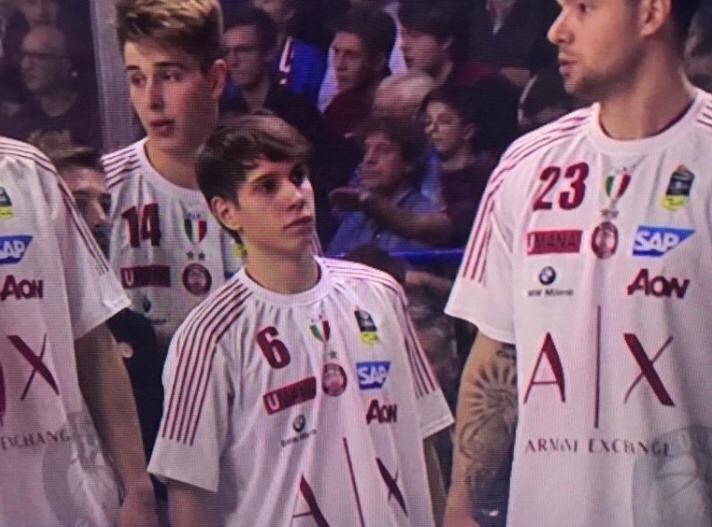 A 16 anni nell’Armani dei campioni d’Italia – La storia di Davide Milesi