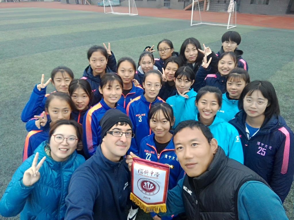 Luigi, da Bergamo alla Cina per insegnare il nostro calcio