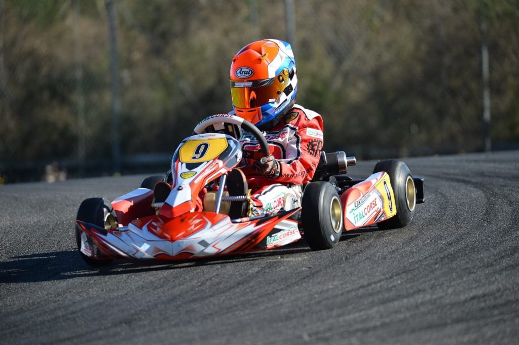 Roberto Castellozzi, un baby prodigio del Kart