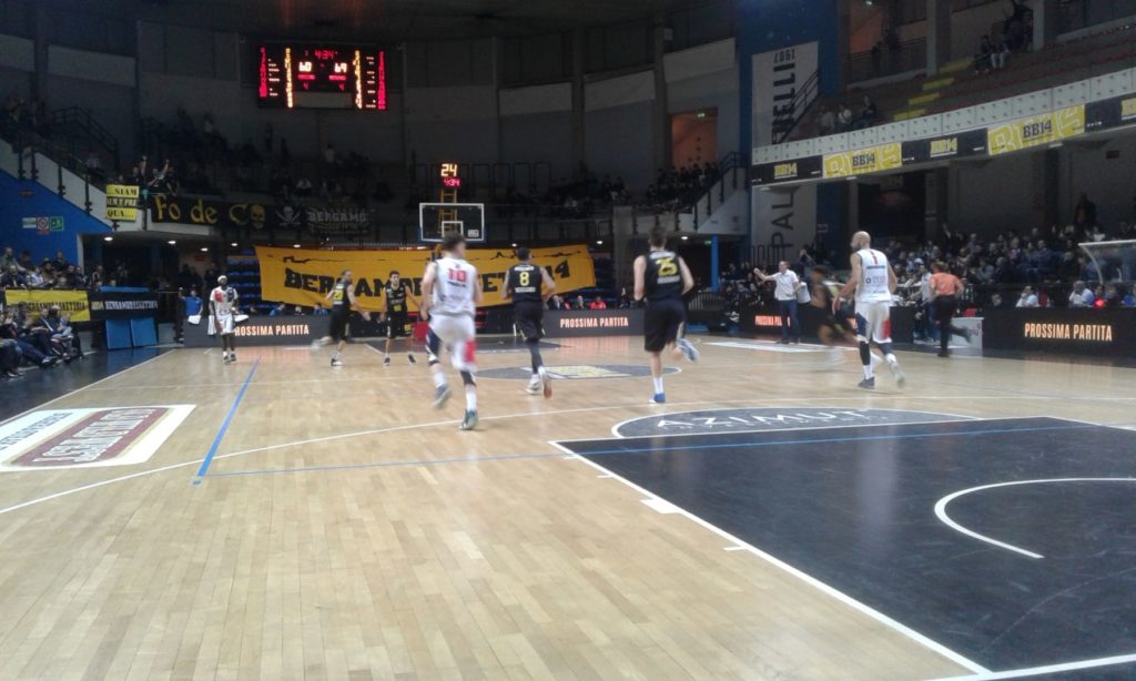 Bergamo Basket, buono l’anticipo: è primo posto!