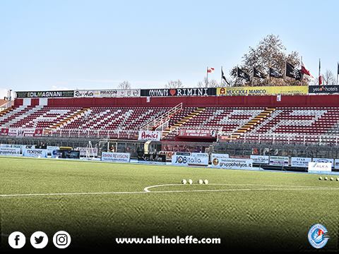 L’AlbinoLeffe rovina tutto nel finale. A Rimini arriva un ko immeritato