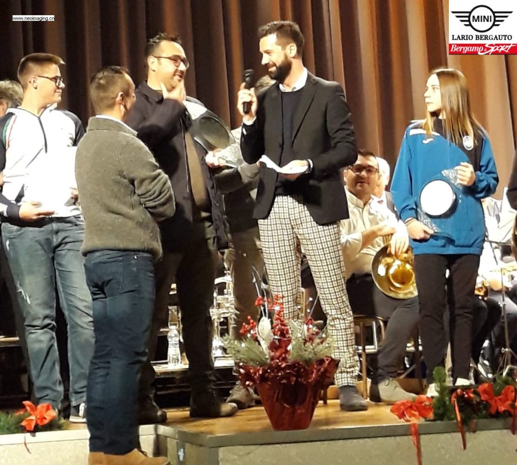 Chiuduno, al Natale dello Sportivo premiati Domenico Finazzi e Massimo Belotti