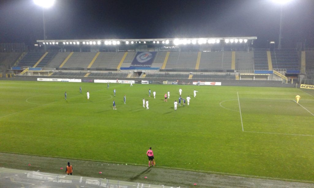 AlbinoLeffe ko anche col Gubbio (1-2): è ultimo da solo