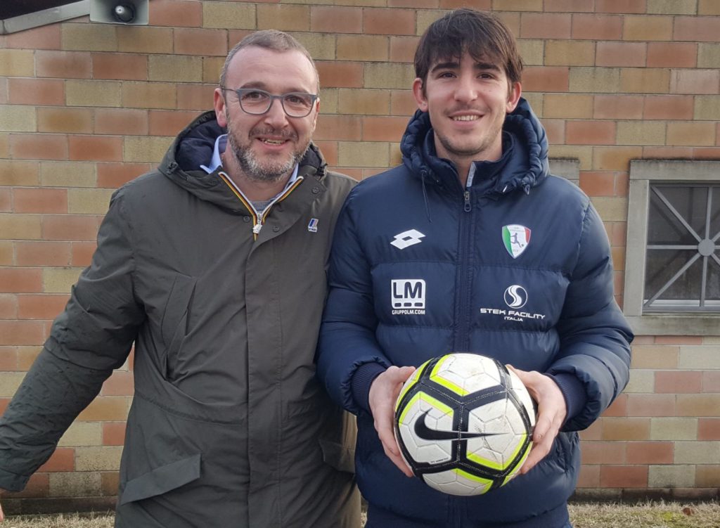 Paolo Caldara (Atletico Chiuduno), tripletta con dedica alla sua Alessandra
