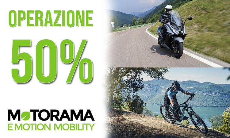 Motorama: il mezzo che vuoi lo paghi a metà. Operazione 50%