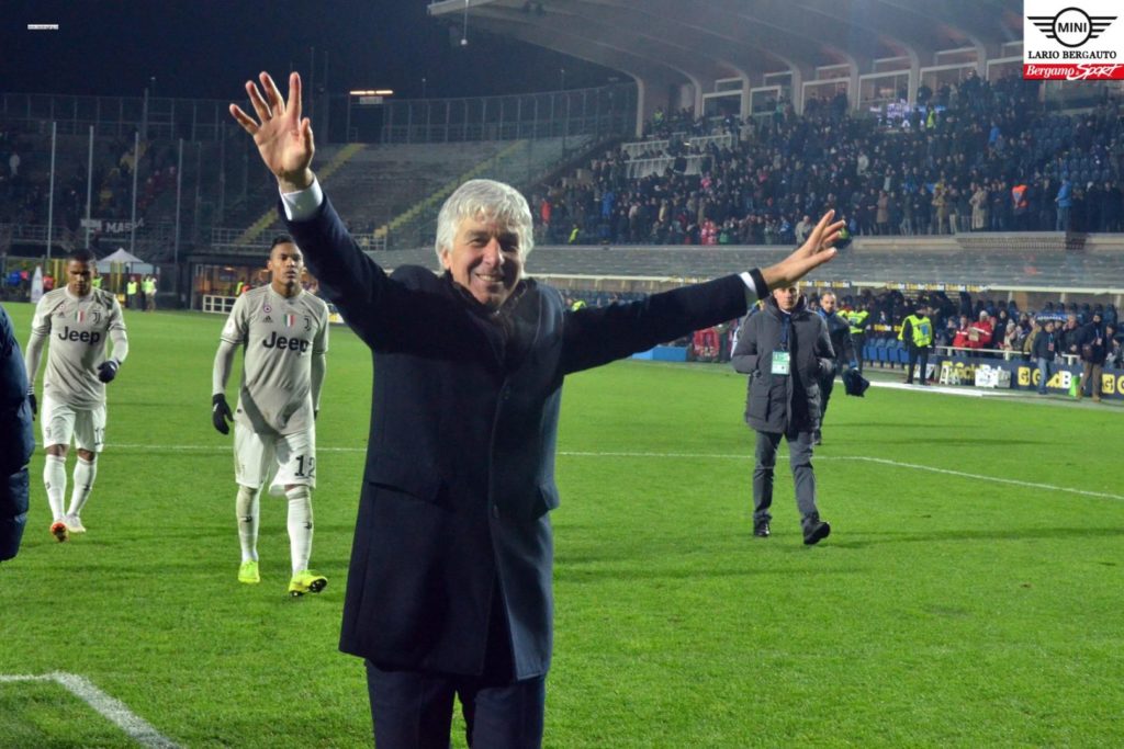 La Dea strapazza la Juve e Gasp è da lacrime: “Vedere così tanta gente felice…”