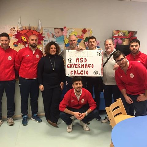 Il Cavernago e i “Momenti che ti riempiono il cuore..”, un sabato all’ospedale con gli Amici della pediatria