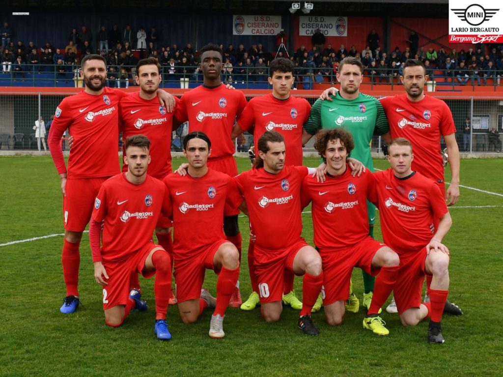 Serie D, i top della domenica. Il Ciserano dei big Bertazzoli e  Ghisalberti, lo Scanzo di Valenti, mister che non molla mai, il Caravaggio di Mazzoli, Alushay, Mboup e Ababio