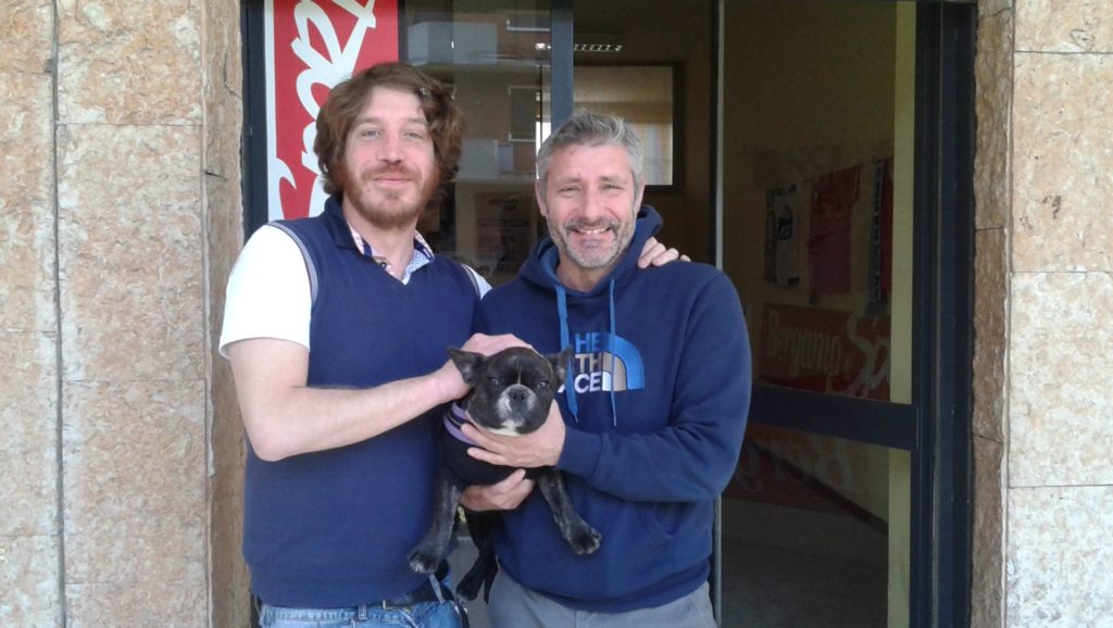 Il Cavaliere della Repubblica Igor Trocchia, cavaliere per tanti motivi. Su tutti la gentilezza