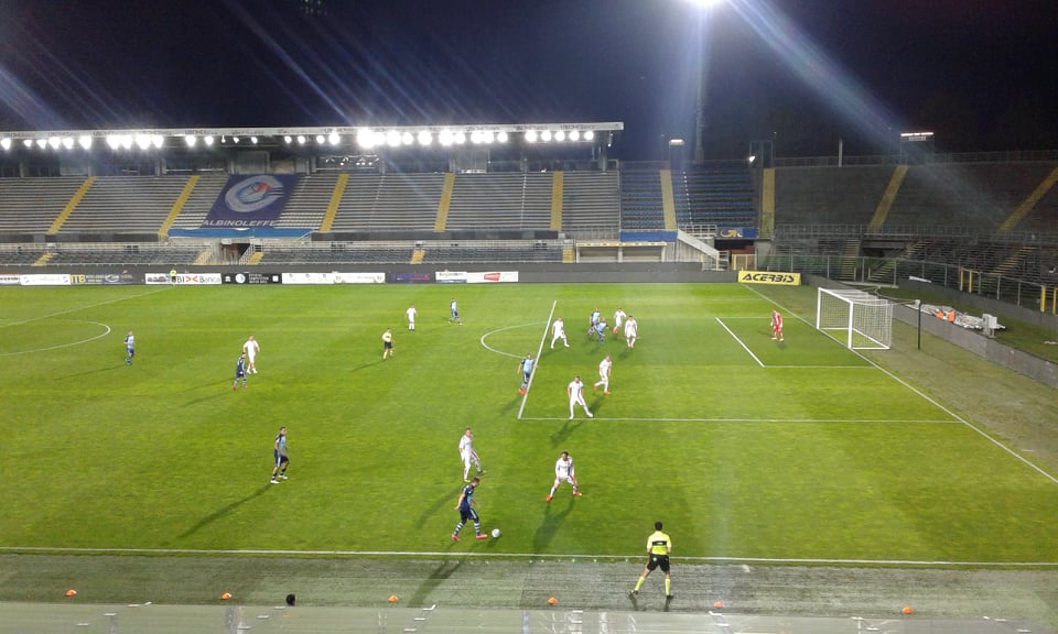 L’AlbinoLeffe serve il tris al Monza: salvezza più vicina