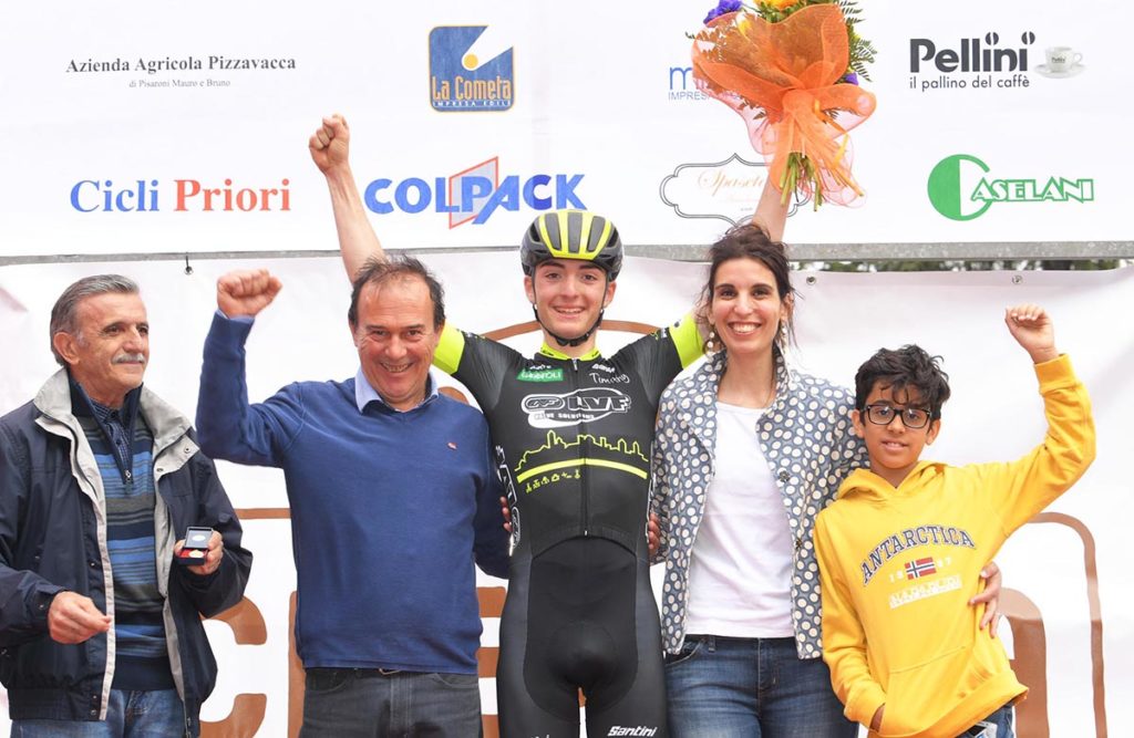 Gianmarco Garofoli (Team LVF) vince la Coppa Dondeo