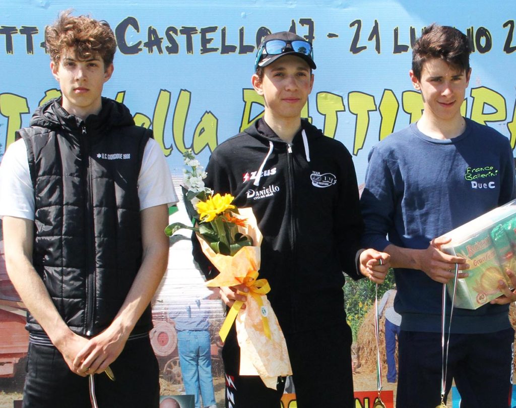 Andrea Piccolo (LVF) primo nella cronometro di Città di Castello