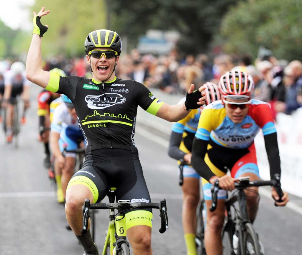 Il Team LVF fa ancora festa: tris di Tomas Trainini a Reda di Faenza