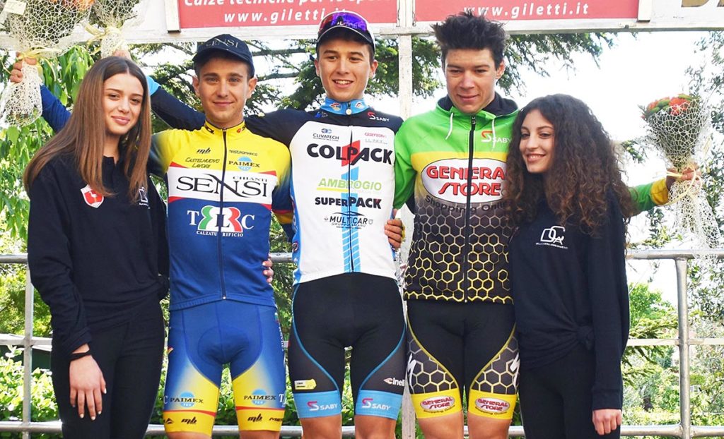 Team Colpack al decimo successo di stagione. Andrea Bagioli vince la Coppa Cicogna