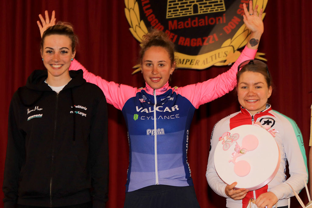 Silvia Persico trionfa al Giro della Campania in Rosa: Guazzini quarta. Alessia Vigilia regina dei traguardi volanti
