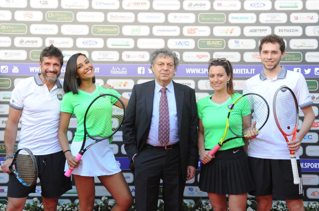 Tennis 2019: grandi personaggi nella 6° giornata del torneo di Cividino. Oltre al mondo Atalanta anche Striscia la Notizia, sci e nuoto. Accademia, Percassi, Gasperini: è qui la festa