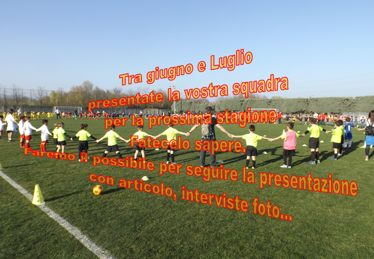 Qualche società ha già la squadra pronta per la prossima stagione. Fateci sapere quando fate la presentazione!