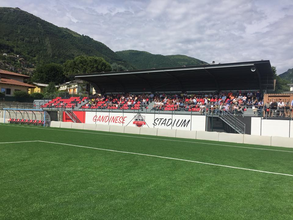 Bg & Sport in edicola, in primo piano. Gandinese Stadium, il sogno è realtà. Inaugurato l’impianto gioiello della Valle Seriana