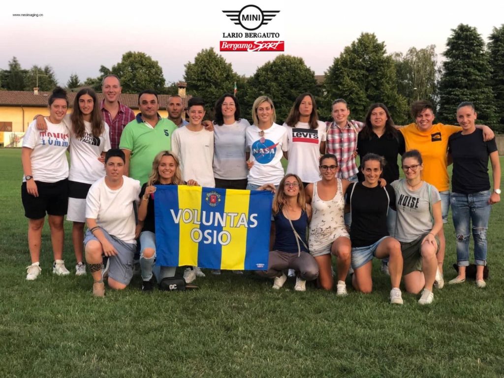 Tutta la carica della Voluntas Osio (maschile e femminile)