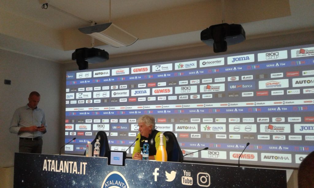 Gasperini vede Viola: “Cancelliamo la scoppola in Champions”