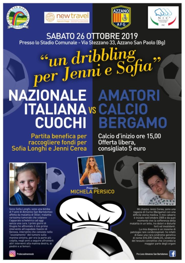 Un dribbling per Jenni e Sofia sabato 26 ottobre ad Azzano