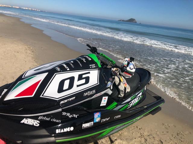 Cadei rende grande Bergamo al mondiale di moto d’acqua