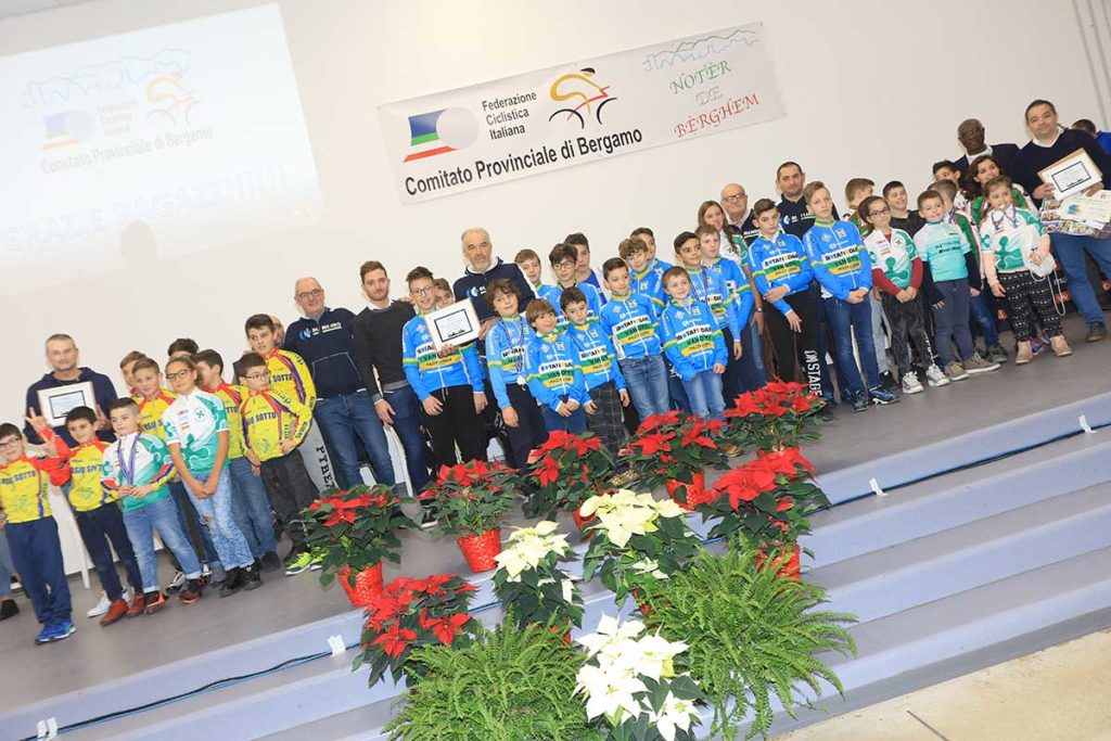 Ciclismo Bergamo: premiati i protagonisti di un 2019 da ricordare