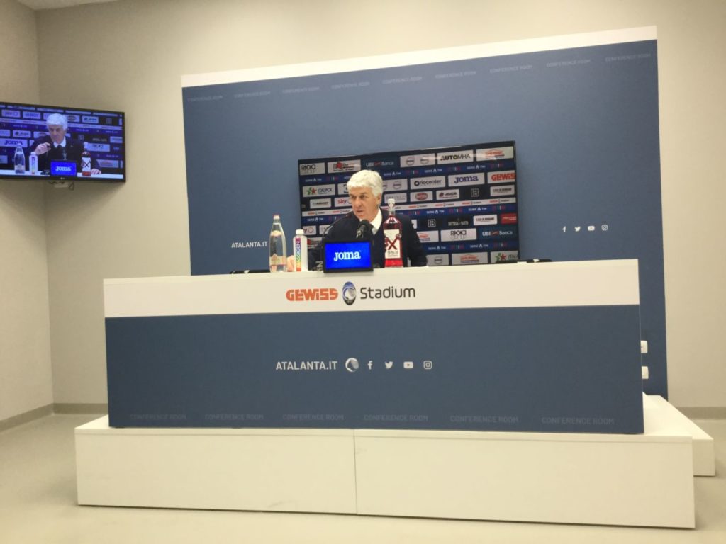 Gasperini: “Squadra spezzata e sfilacciata e ci è mancata una marcia”