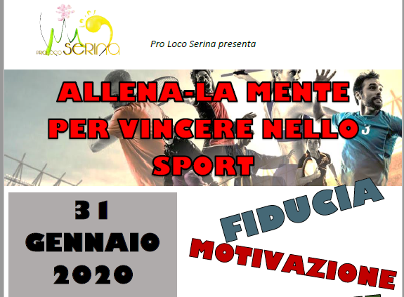 “Allena la mente per vincere nello sport”. A Serina incontro con il mental coach Romolo Gervasoni