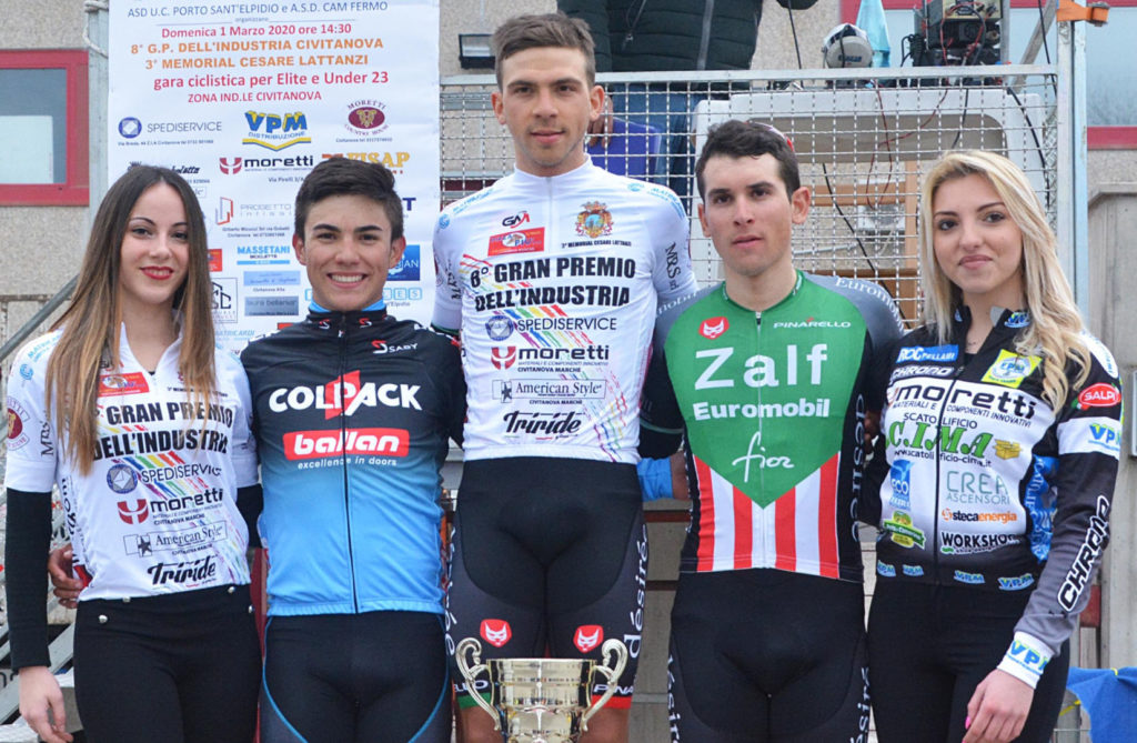 Team Colpack Ballan:  per Gomez podio nelle Marche