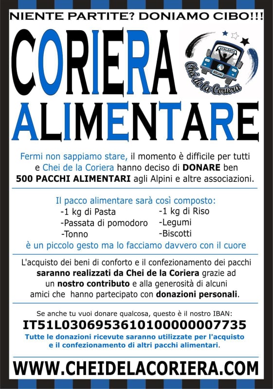 Chei de la Coriera sempre sul pezzo: via alla colletta alimentare