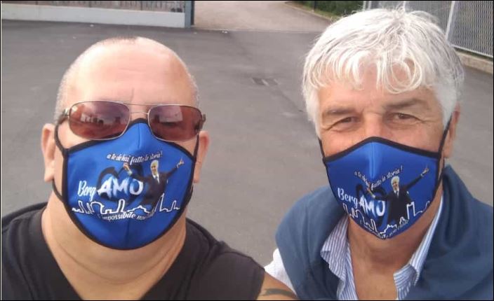 Dea Dalmen, ecco le mascherine in onore del Gasp