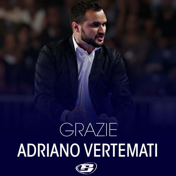 Adriano Vertemati non è più l’allenatore della Blu Basket Treviglio