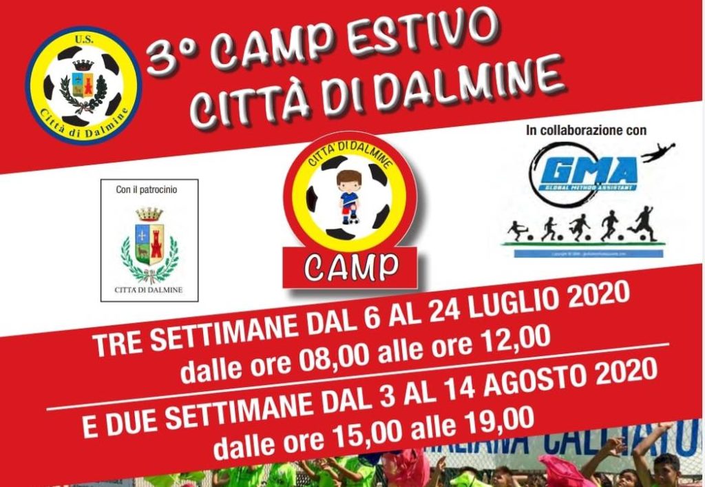 Città di Dalmine, al via il Terzo Camp Estivo sia a luglio che ad agosto