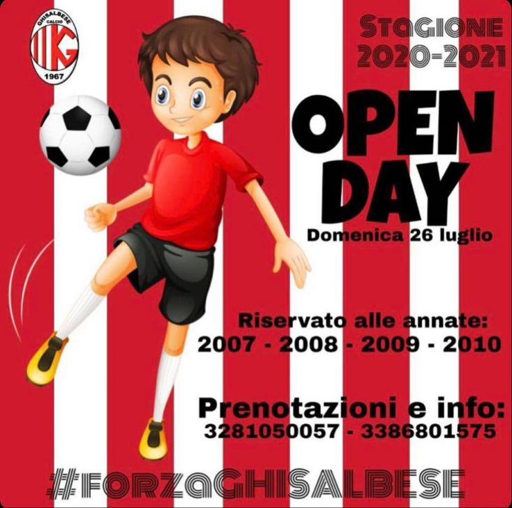 Domenica 26 luglio l’Open Day della Ghisalbese