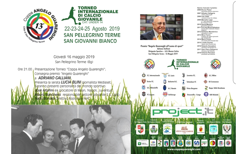 Coppa Quarenghi, annullata l’edizione 2020, appuntamento al prossimo anno